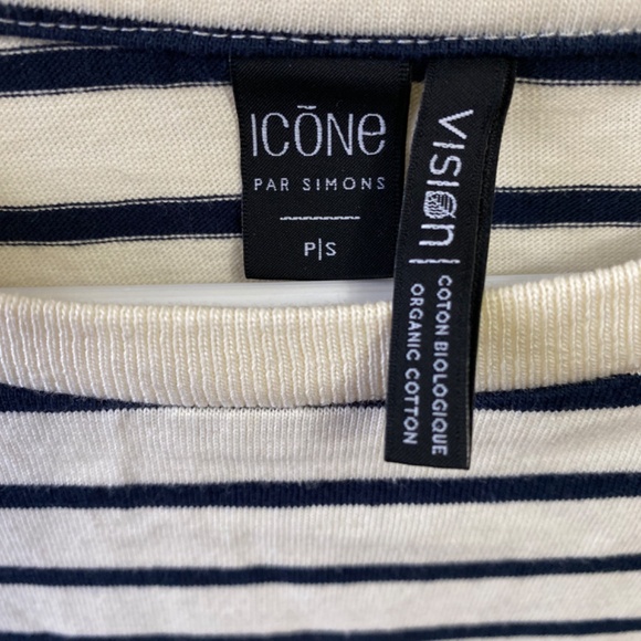 New Icone striped dress, size S  organic cotton - Picture 4 of 4